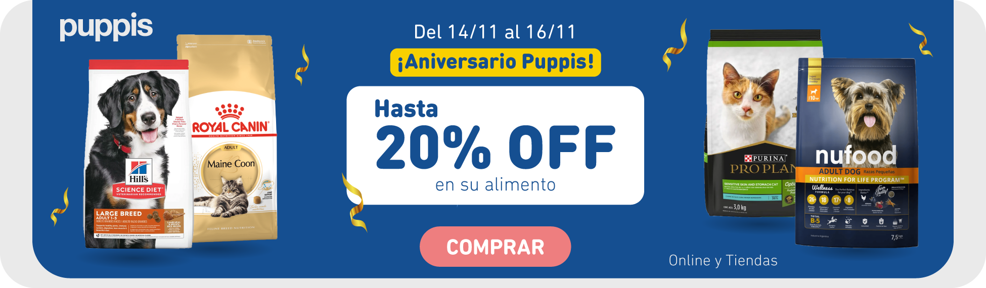 Aniversario alimento
